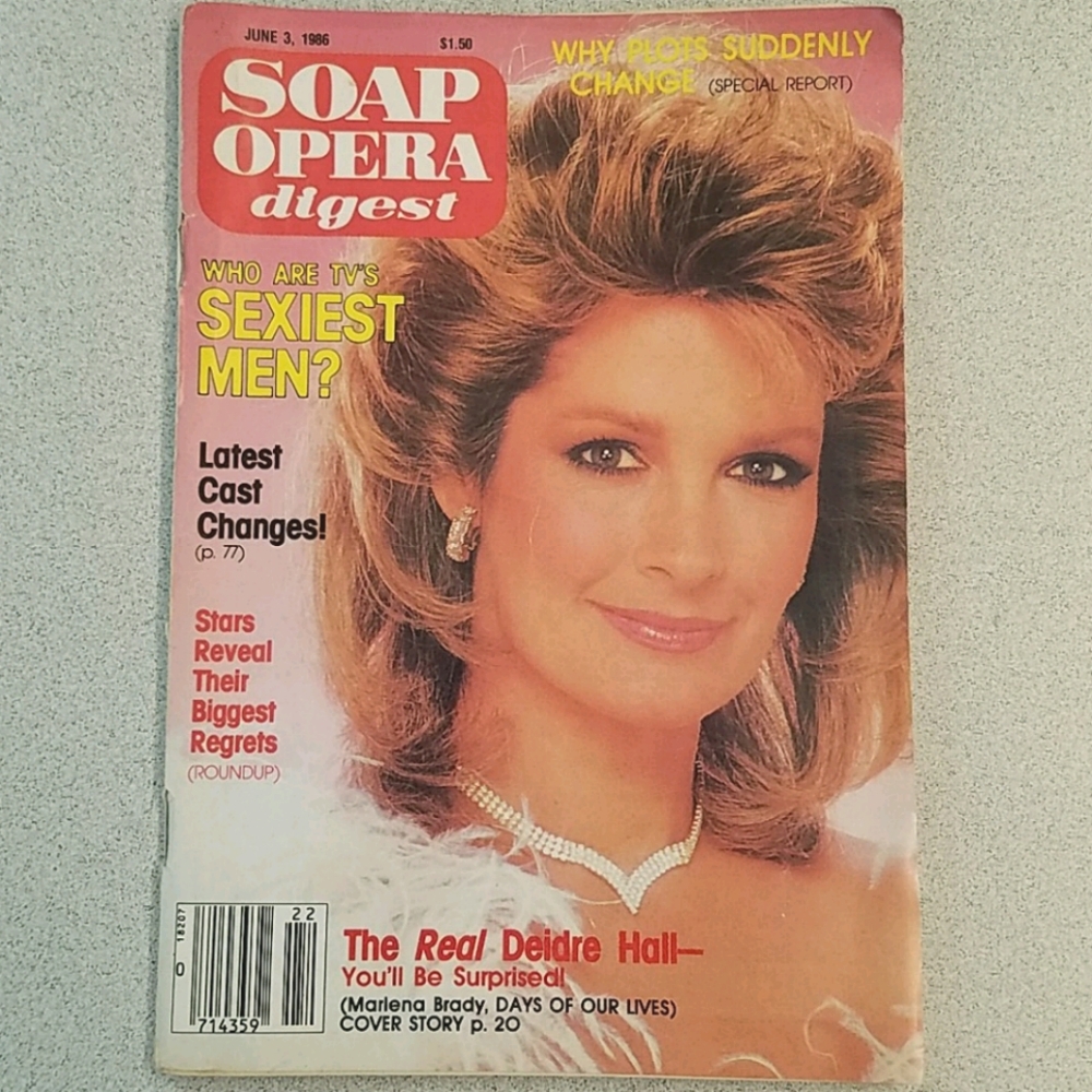 Vintage Soap Opera Digest June 3, 1986